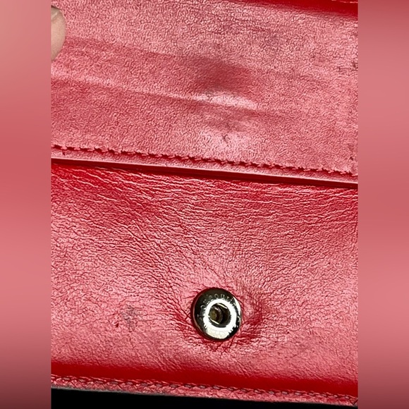 Christian Louboutin Multicolor Studded
Patent Leather Bifold card case holder - Picture 9 of 15